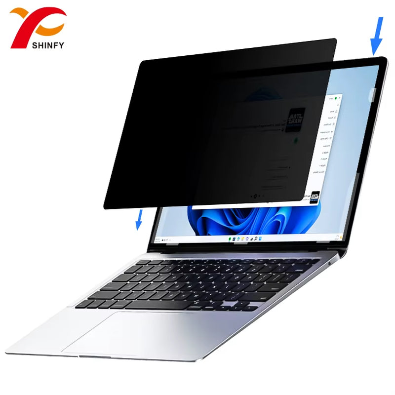 Carnival 14-Inch Anti-Peek Anti-Spy Privacy Screen Protector with Buckle Privacy Filter