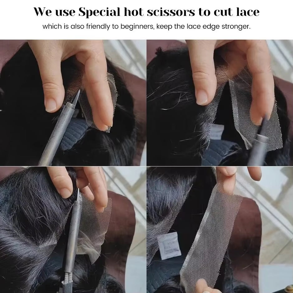 30 36 Inch Straight 13X4 Lace Front Human Hair 250% Glueless 5X5 Closure Wigs Brazilian Bone Straight 13X6 HD Lace Frontal Wig
