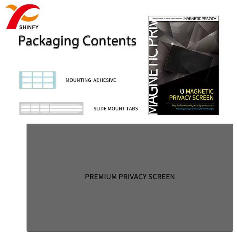 Carnival 14-Inch Anti-Peek Anti-Spy Privacy Screen Protector with Buckle Privacy Filter